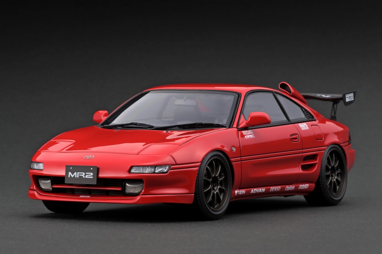 IG3338 IGモデル 1/18 Toyota MR2 (SW20) Red