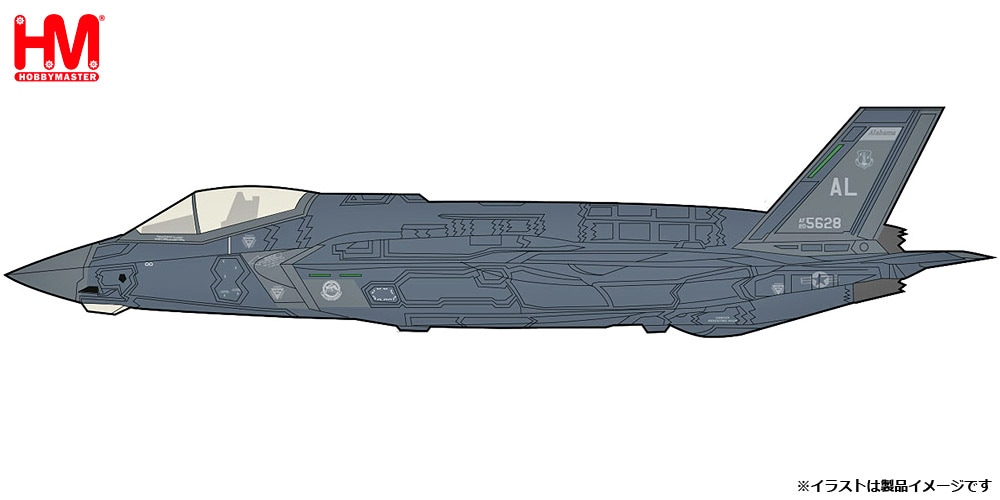 HA4441 Hobby Master 1/72 F-35A ライトニング2'アラバマ州空軍 第100戦闘飛行隊 2023″