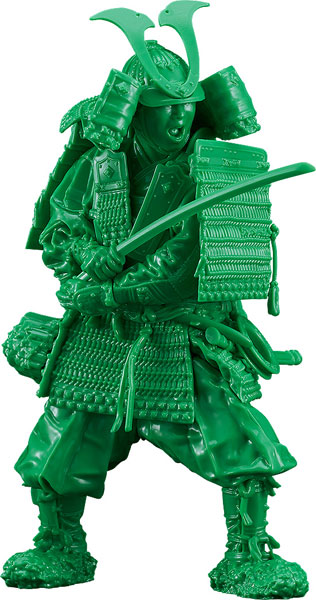 PLAMAX 1/12 鎌倉時代の鎧武者 緑の装 Green color edition