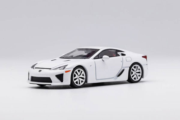 LL-020-75 DIE CAST TEAM 1/64 Lexus LFA (LHD)  WHITE