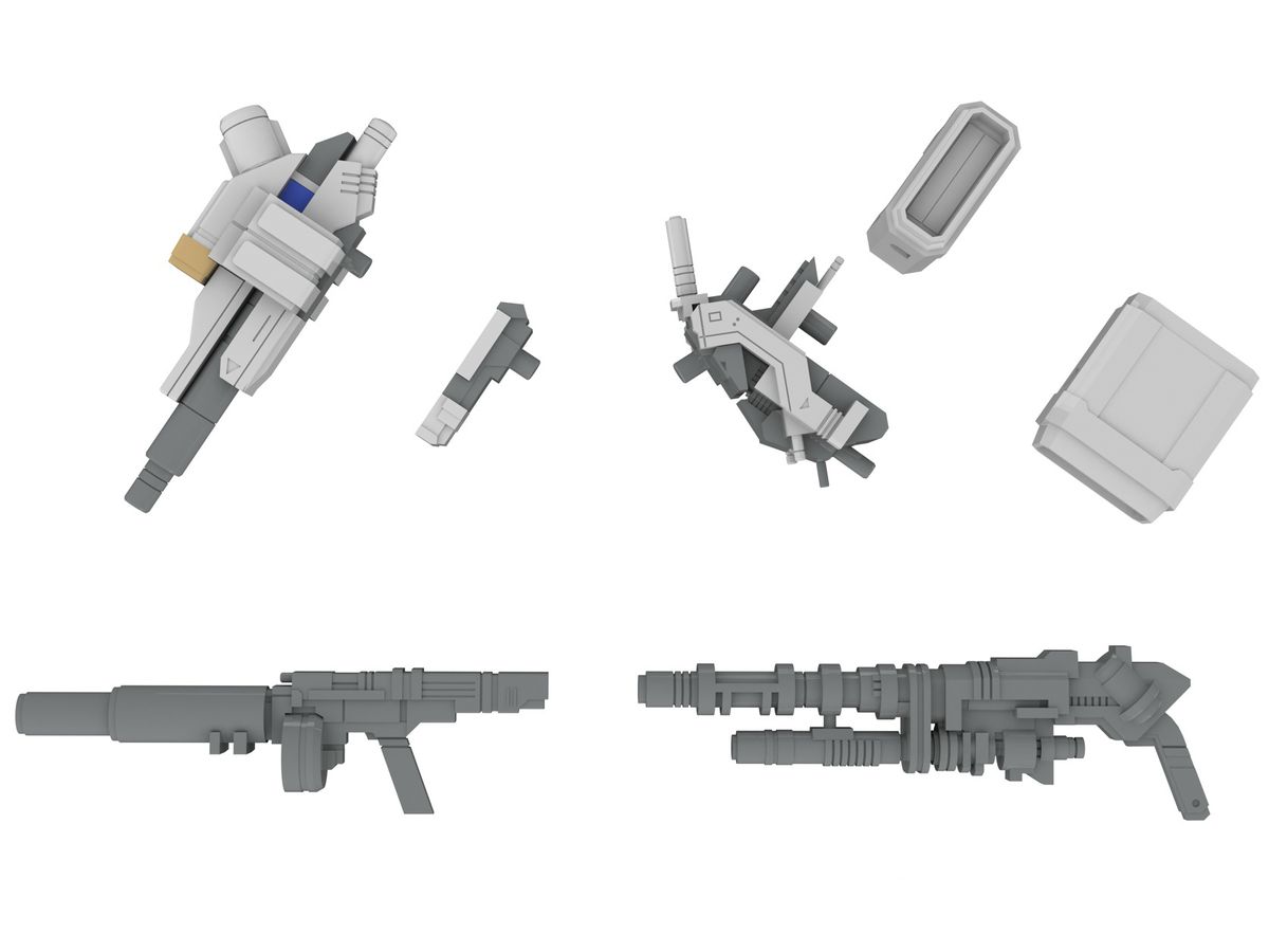 PP166 拡張セットB 1/48 装甲歩兵用[MC120mmキャノン&DRu20ATM&DSG11SMG&M62グレネード]