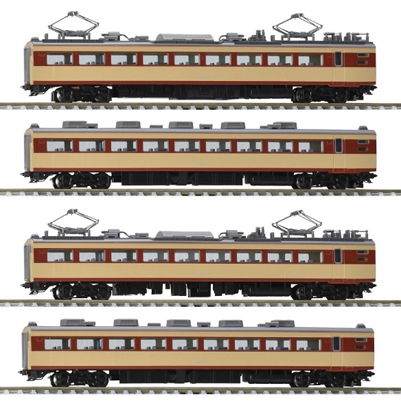 98591 485(489)系(AU13搭載車)増結セット(M)(4両)