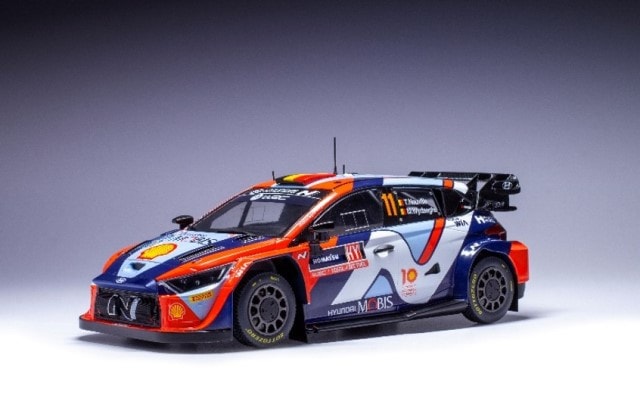 18RMC201 IXO 1/18 ヒュンダイ i20 N ラリー1 2024年 ラリー・スウェーデン #11 T.Neuville/M.Wydaeghe