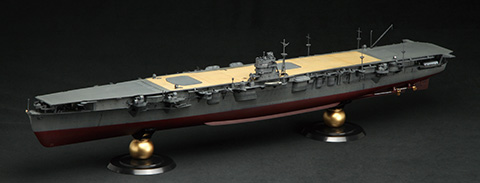 350艦船-8EX-1 1/350 艦船モデルシリーズ №8 EX-1 旧日本海軍航空母艦 飛龍(帝国海軍乗組員フィギュア付き)