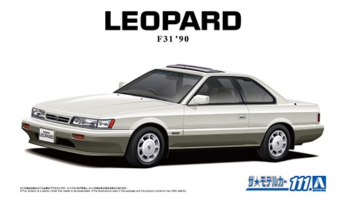 ザ☆モデルカー No.111 1/24 ニッサン UF31 レパード アルティマ V30 ツインカムターボ '90