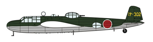 02482 1/72 三菱 G3M2/G3M3 九六式陸上攻撃機 22型/23型 '宮崎航空隊'