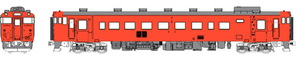 TW-K40-100DT 1/80 国鉄 キハ40-100代 首都圏色 動力なし