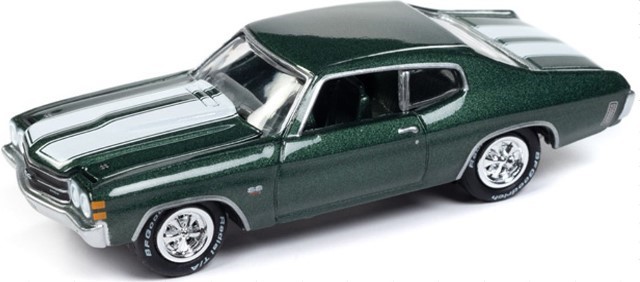 JLSP373 JOHNNY LIGHTNING 1/64 1970 シェビー シェベル SS フォレストグリーン ジョン・ウィック