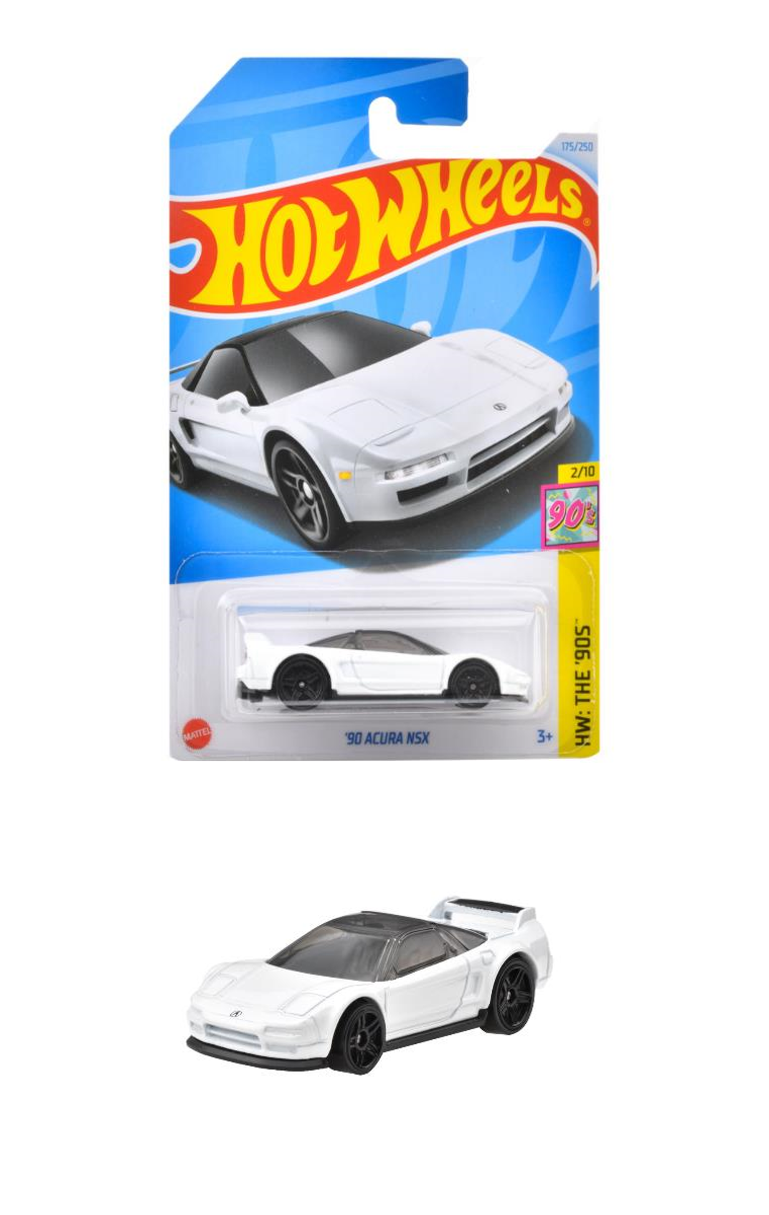 HXR29-9866 ホットウィール ベーシックカー '90 アキュラ NSX