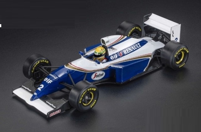 GRP174BWD TOP MARQUES 1/18 ウィリアムズ FW16 1994 サン マリノGP No2 A.セナ ドライバー付