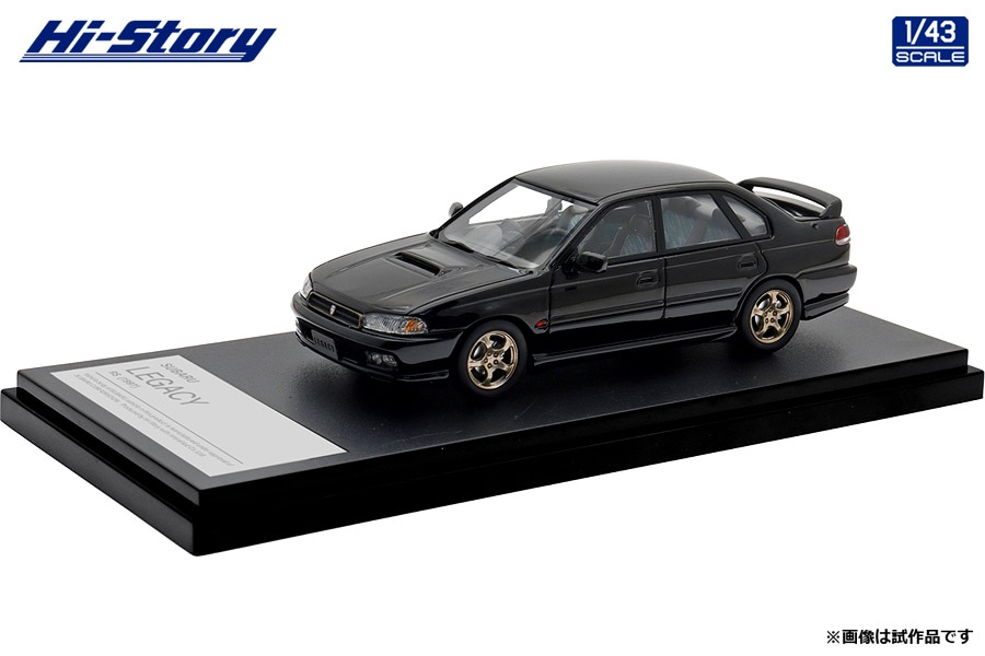 HS499BK Hi-Story 1/43 SUBARU LEGACY RS (1997)  ブラックマイカ