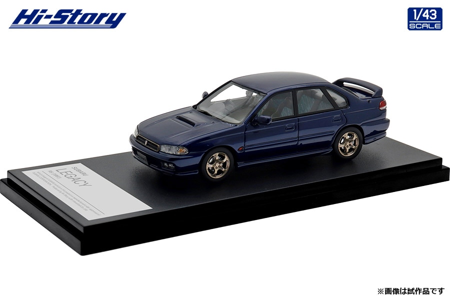 HS499BL Hi-Story 1/43 SUBARU LEGACY RS (1997)  ロイヤルブルーマイカ