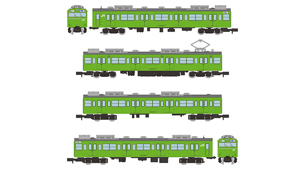 334750 鉄道コレクションJR103系3000番代冷房車川越線・八高線4両セットB