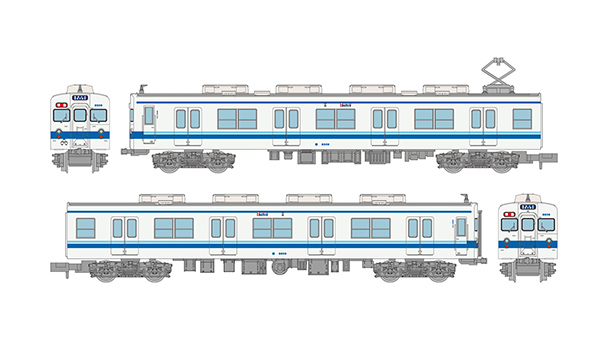 334767 鉄道コレクション東武鉄道8500型初期修繕車8509編成2両セット