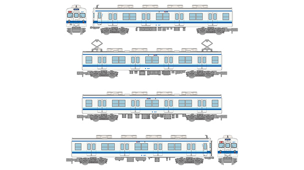 335313 鉄道コレクション東武鉄道8000型初期修繕車8127編成4両セット