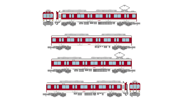 335610 鉄道コレクション 近畿日本鉄道2430系 4両セット