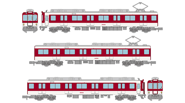 335627 鉄道コレクション 近畿日本鉄道2430系 3両セット