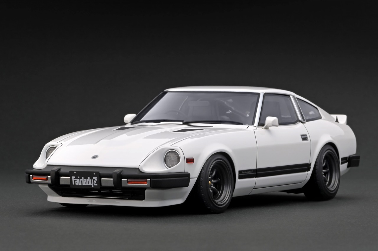 IG3524 IGモデル 1/18 Nissan Fairlady Z (S130) White