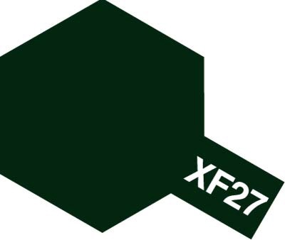 エナメル XF027 ブラックグリーン