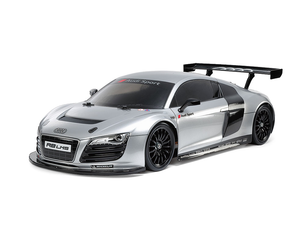 58749 1/10電動RCカー アウディ R8 LMS 2008 (TT-02シャーシ)