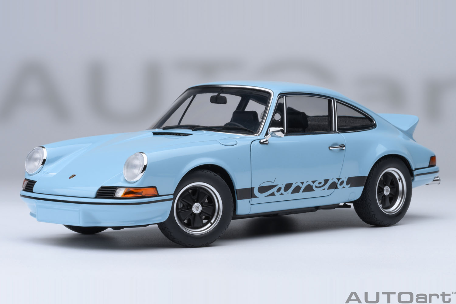 78032 1/18 ポルシェ 911 カレラ 2.7 RS (ガルフブルー/ブラック・ストライプ)