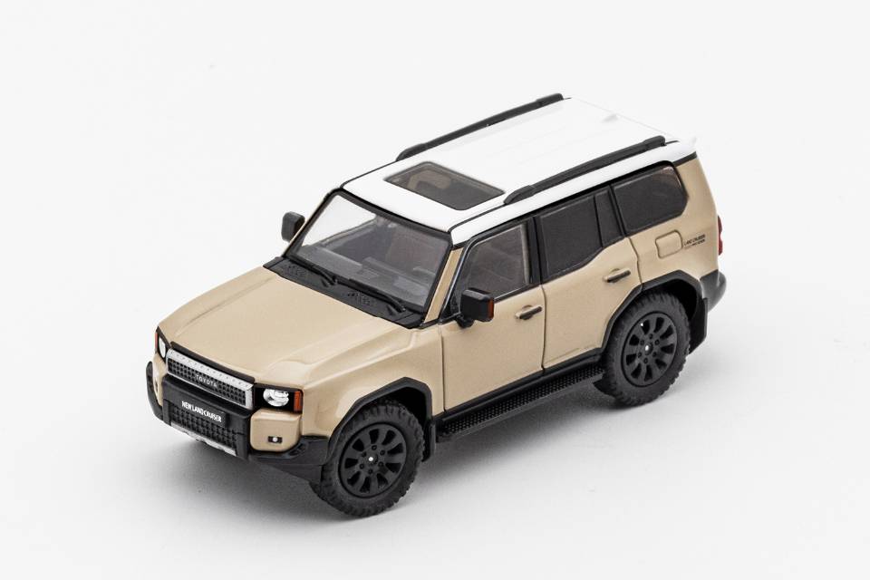 KS075-419 GCD 1/64 Toyota ランドクルーザー プラド 250 - (LHD) - イエロー