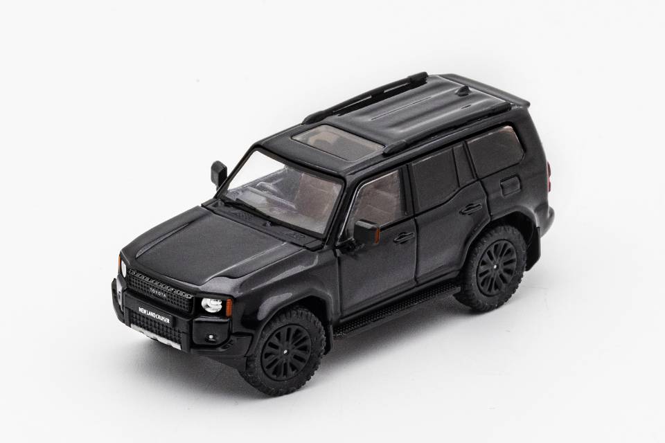KS075-420 GCD 1/64 Toyota ランドクルーザー プラド 250 - (RHD) - ブラック