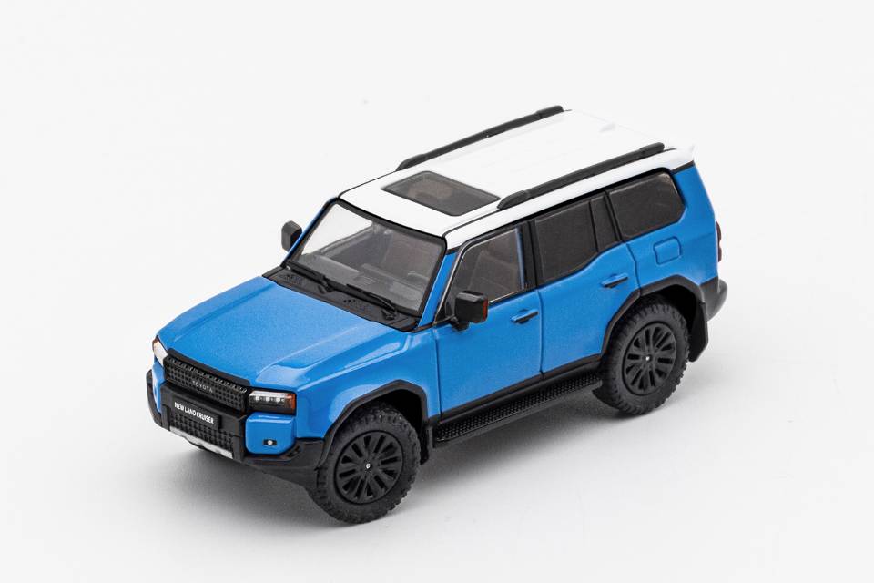 KS075-421 GCD 1/64 Toyota ランドクルーザー プラド 250 - (LHD) - ブルー