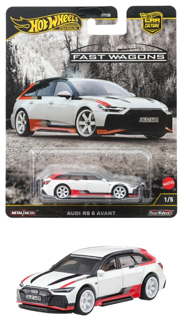 JBK51-9866 ホットウィール カーカルチャー ファスト・ワゴン アウディ RS 6 アバント