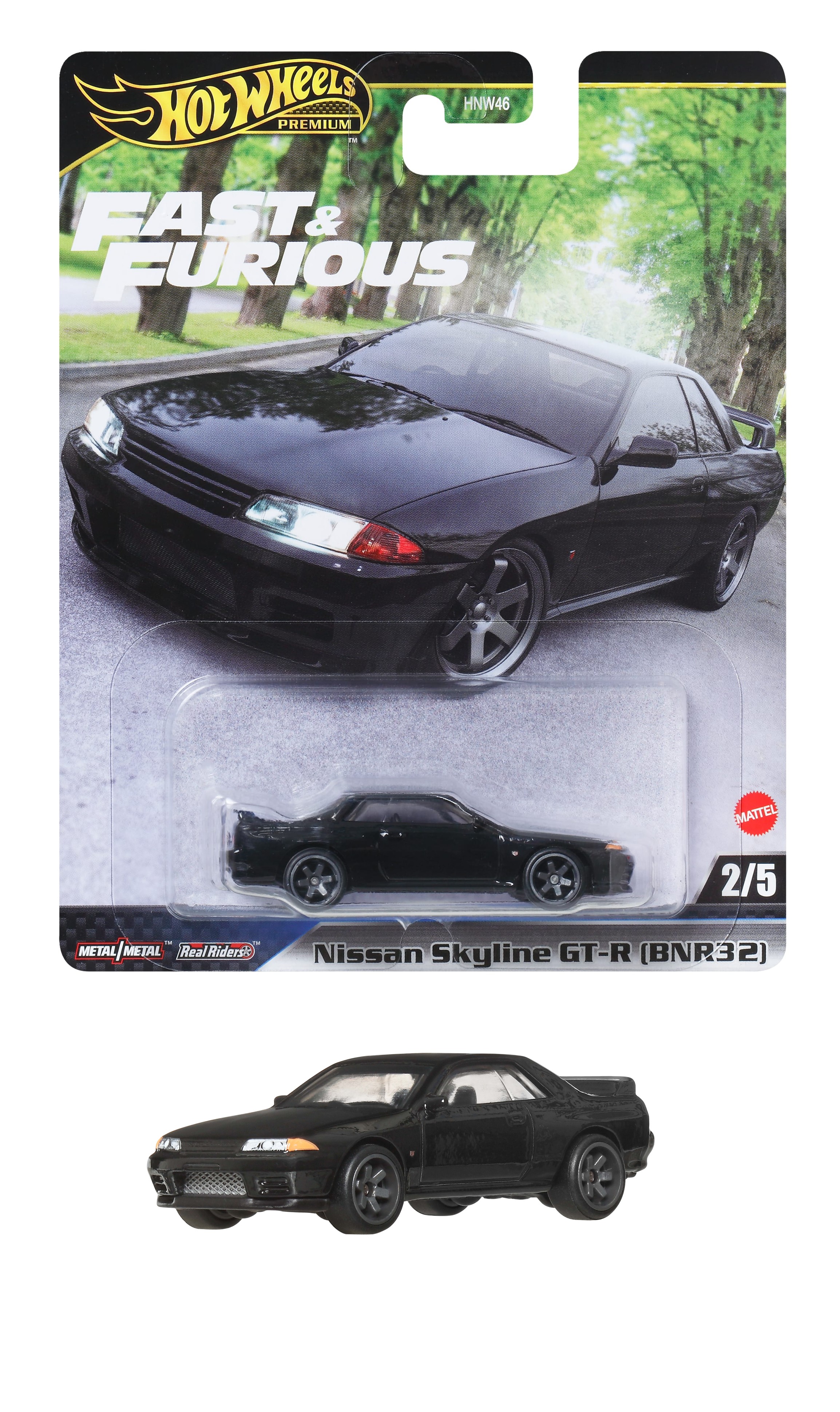 JBL97-9866 ホットウィール ワイルド・スピード 日産 スカイライン GT-R (BNR32)