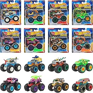 FYJ44-983G ホットウィール モンスタートラック 1:64アソート (入数:8) 2025年06月発売