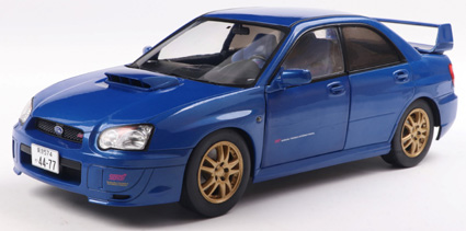 S1812301 ソリド 1/18 スバル インプレッサ WRX STI 2003 (ブルー)