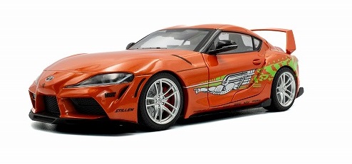 S1809006 ソリド 1/18 トヨタ GR スープラ トリビュート 2024 (オレンジ)