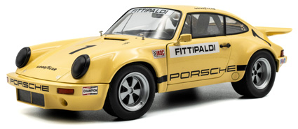 S1810703 ソリド 1/18 ポルシェ 911 IROC 1974 #1 (イエロー)