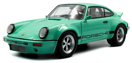 S1810705 ソリド 1/18 ポルシェ 911 IROC 1974 (ミントグリーン)