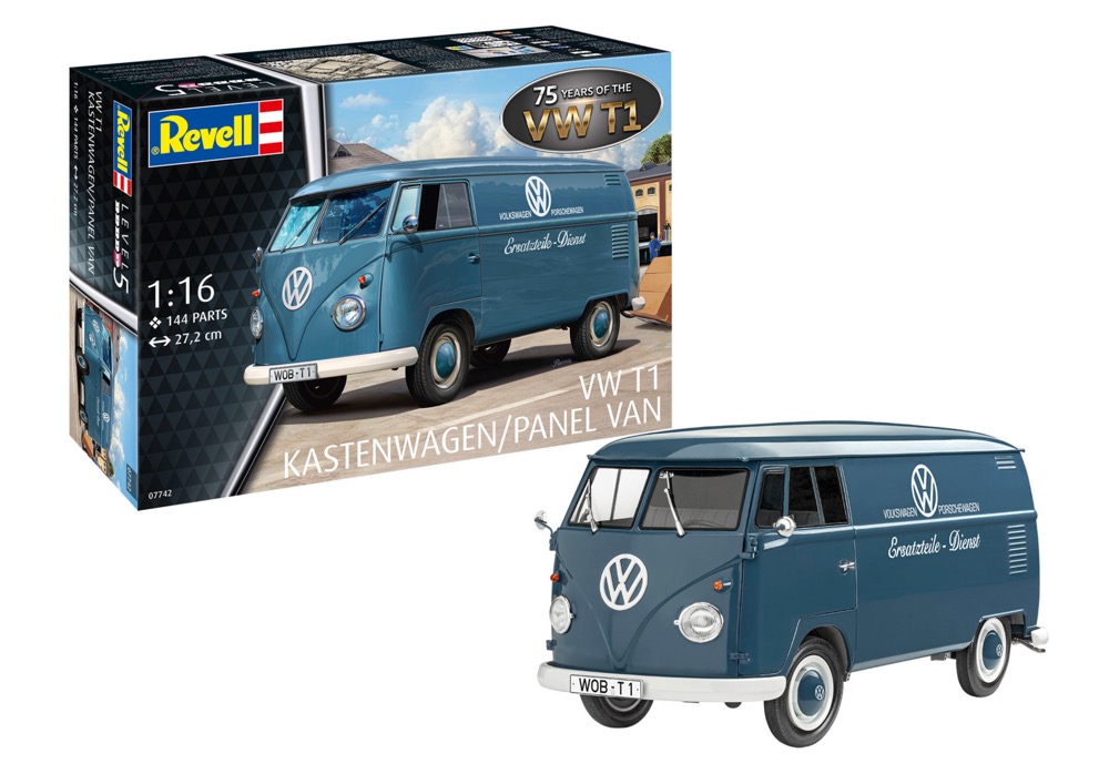 07742 ドイツレベル 1/16 75'VW T1  パネルバン