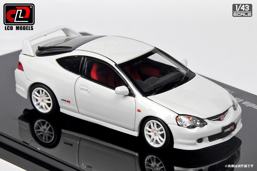 LCD43008-WH LCD MODELS 1/43 ホンダ インテグラ タイプR (DC5)ホワイト