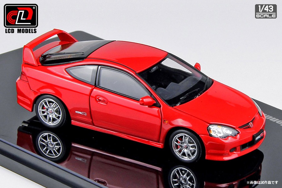 LCD43008-RE LCD MODELS 1/43 ホンダ インテグラ タイプR (DC5)レッド