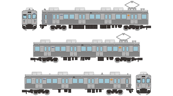 335191 鉄道コレクション 伊豆急行8000系(TA-7編成・無ラッピング車両)3両セットF