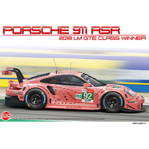 PN24040 プラッツ/nunu 1/24 レーシングシリーズ ポルシェ 911 (タイプ991) RSR 2018 ル・マン24時間レース クラスウィナー