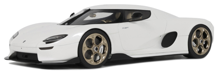 GTS903 GT SPIRIT 1/18 ケーニグセグ CC850 2024 (ホワイト)