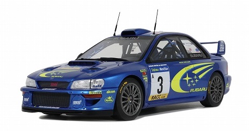 OTM472 OttO MOBILE 1/18 スバル インプレッサ S6 WRC カタルーニャ ラリー 2000 #3