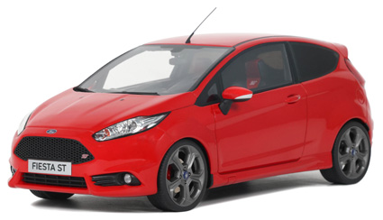 OTM1087 OttO MOBILE 1/18 フォード フィエスタ Mk.7 ST 2016 (レッド)