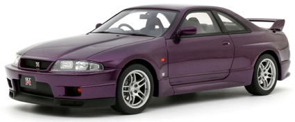 OTM1138 OttO MOBILE 1/18 日産 スカイライン GT-R (R33) Vスペック 1995 (パープル)
