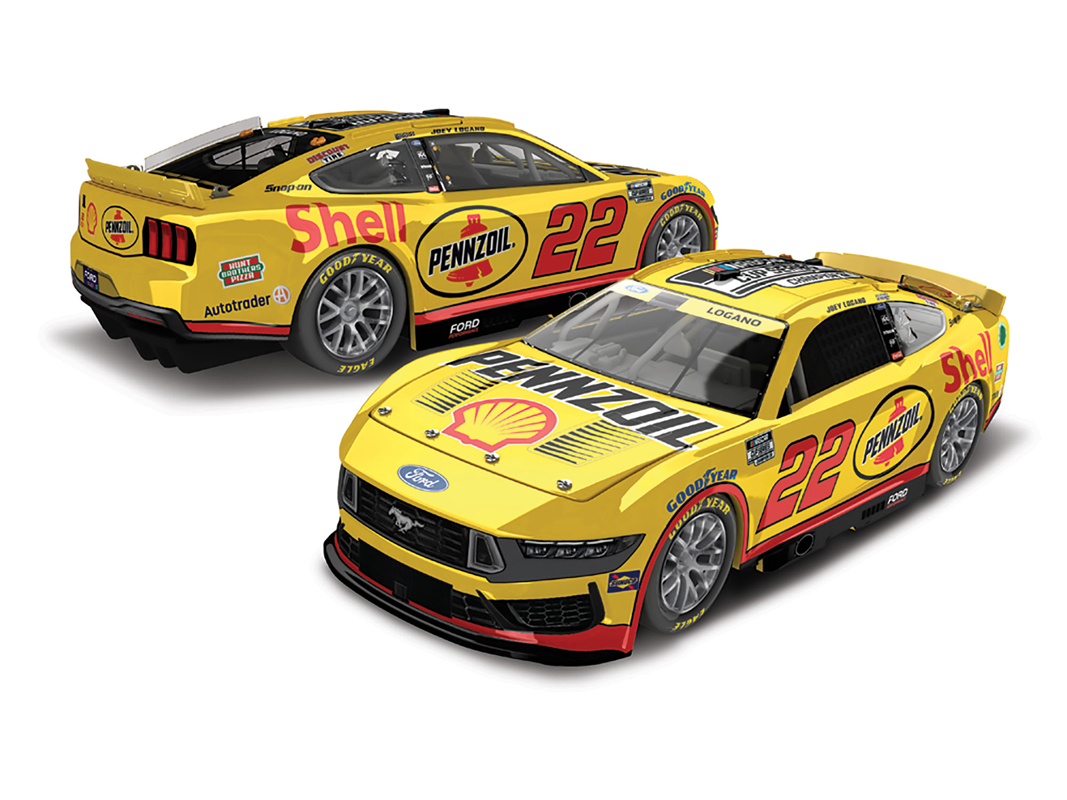 LR319744 Lionel Racing 1/64 SHELL-PENNZOIL 2024 フォード マスタング ジョーイ・ロガーノ #22