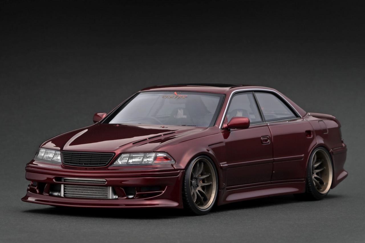 IG3577 IGモデル 1/18 VERTEX JZX100 MARK-II Red Metallic
