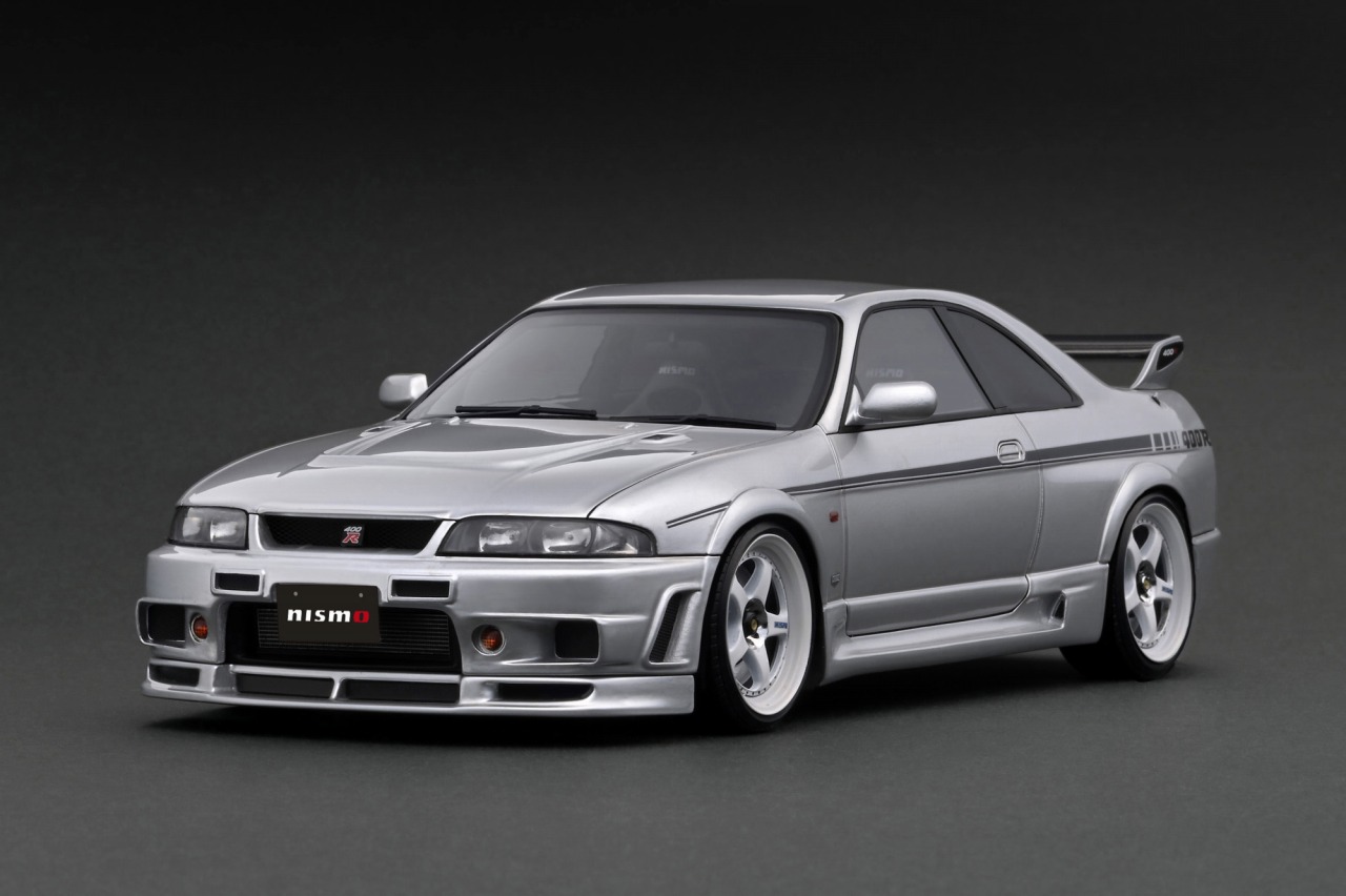 IG3654 IGモデル 1/18 NISMO 400R (BCNR33) Silver