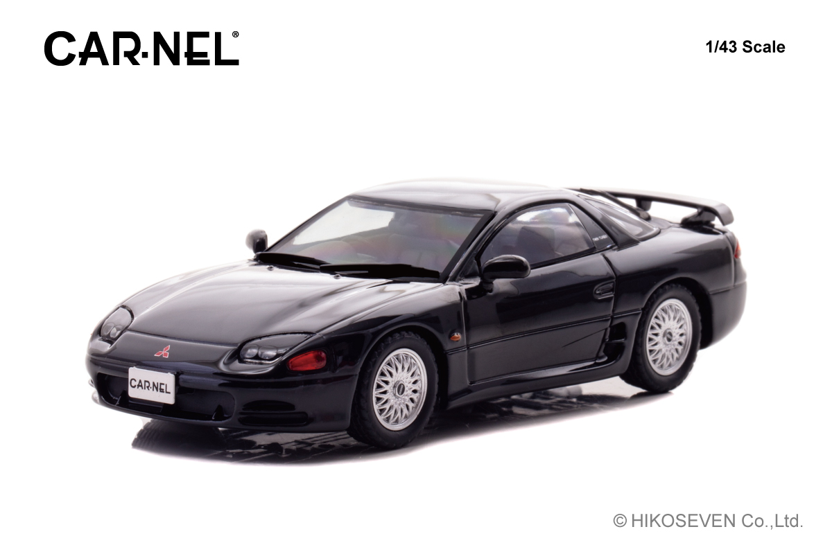 CN439402 CARNEL 1/43 三菱 GTO Twin Turbo MR (Z15A) 1994 Lamp Black