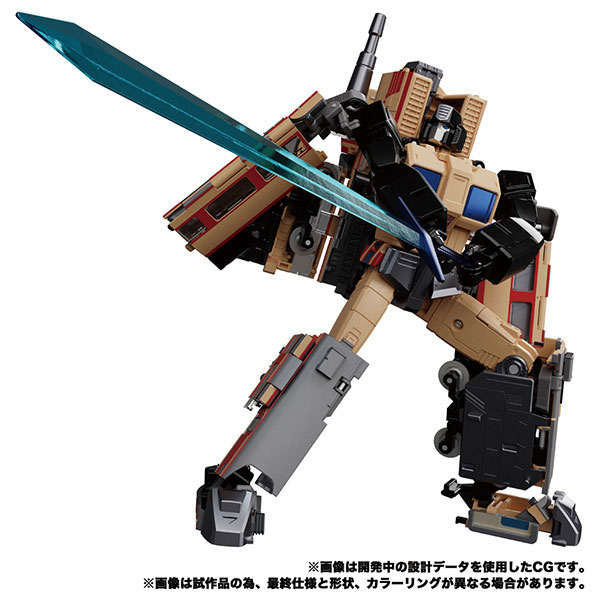 トランスフォーマー MPG-05 トレインボットセイザン
