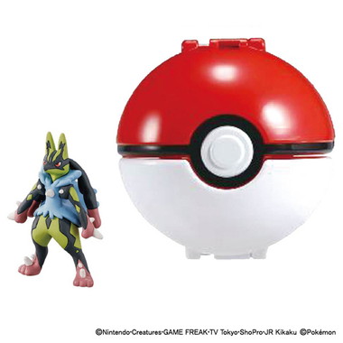 ポケットモンスター モンコレ ポケデルゼ 黄色いメガルカリオ(モンスターボール)